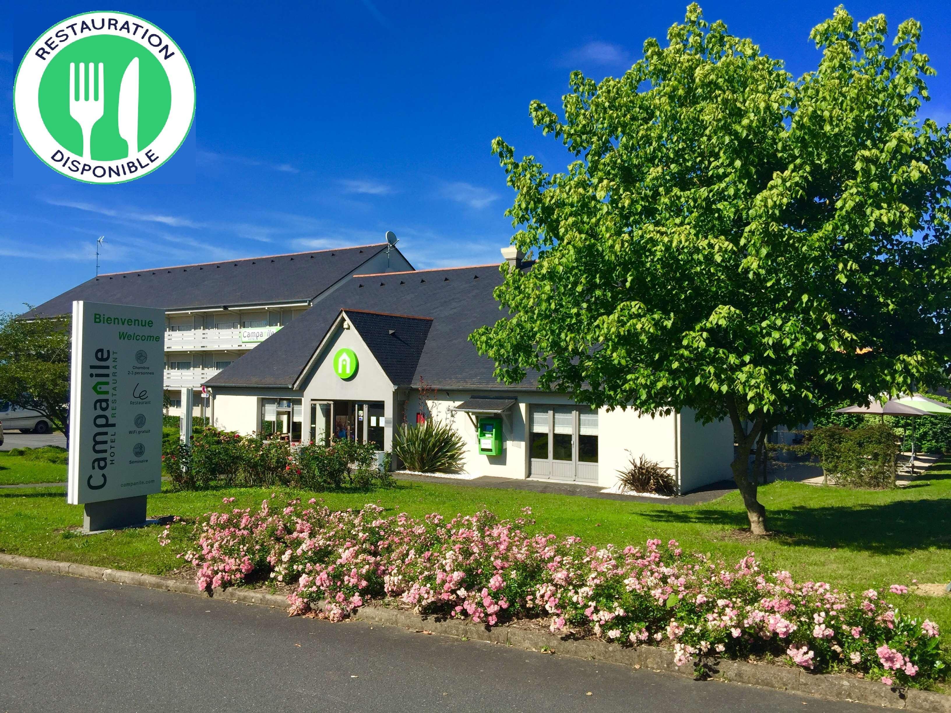 Campanile Angers Ouest - Beaucouze Hotel Bagian luar foto